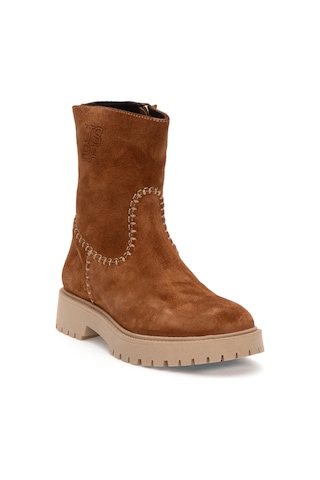 U.S. Polo Assn. Kadın Taba Süet Bot 50314421-VR099
