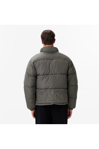 Karl Kani Small Signature Embossed Puffer Erkek Gri Mont Km253-023-1 2800153