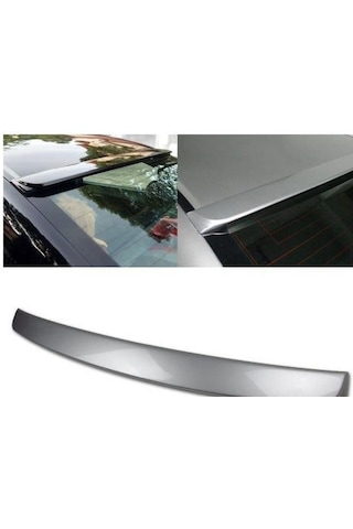 Autogp Honda Civic Fd6 Uyumlu Arka Cam Üstü Spoiler Siyah Boyalı 2007 / 2012