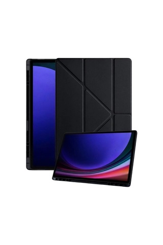 Galaxy Uyumlu X930 Tab S11 Ultra 14.6 I Kalemlikli Kılıf Siyah