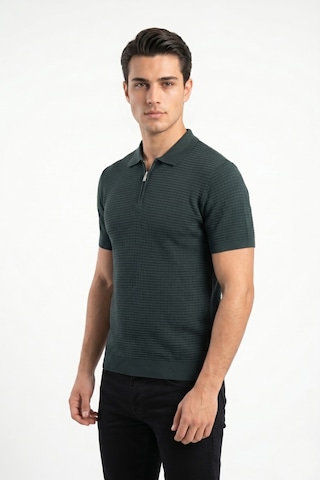 Baglan Erkek Spor Polo Yaka Triko Tişört Bgl-st05371 Nefti
