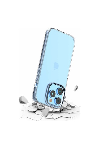 Apple Uyumlu iPhone 14 Pro Tchs Coss Kılıf-renksiz Renksiz