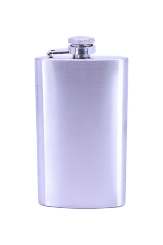 Mat Krom Cep Matarası-hip Flask 6 Oz