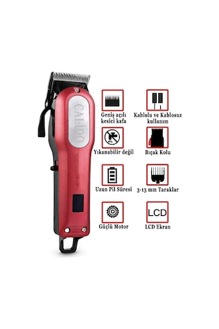 Traş Makinesi Insua Hk-700 Saç Sakal Kesme Makinesi