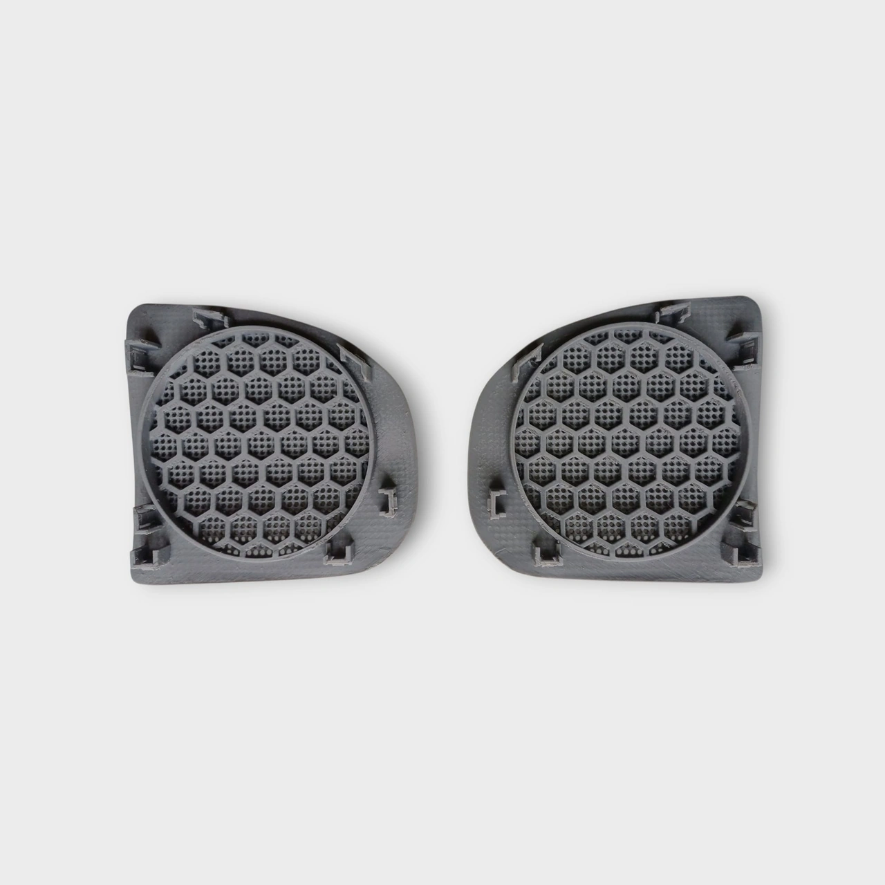 Renault Reno Twingo Gri Renk Torpido Hoparlör Kapağı Sağ Sol Çift Set Takım Oem: 7701206099