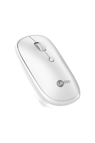 Lecoo WS209 Kablosuz 6 Tuşlu 1600DPI Çift Modlu Şarj Edilebilir Optik Mouse