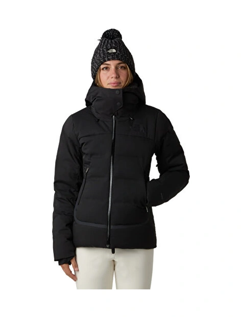 The North Face W Cirque Down Jacket Kadın Outdoor Montu 550 Dolgu Kaz Tüyü Nf0a87wsgof1 Siyah Siyah