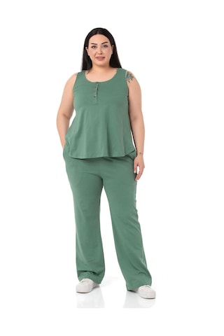 Büyük Beden Penye Mint Yeşili Eşofman Takımı-mint Mint Yeşili
