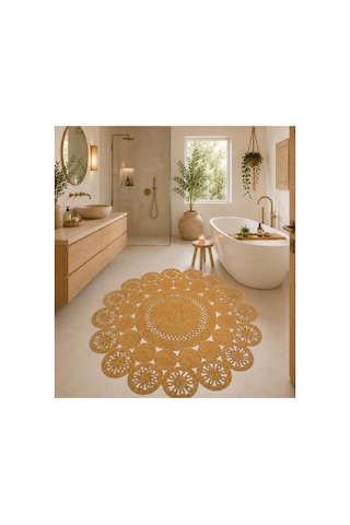 Jüt Kilim, Paspas, Mutfak Halısı, Banyo Paspası, Kilim, Halı, Oturma Odası Halısı, Balkon Paspası 7234bambu 7234bambu