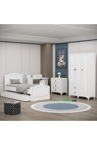 Garaj Home Yaren 3 Kapaklı Genç Odası Takımı Diğer