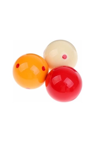 Bilardo Topu Karambol Benekli Üçbant Topu