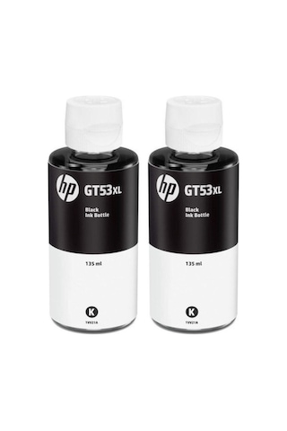 Hp Gt53xl Smart Tank Siyah Mürekkep Kartuş Ikili Set Gt53xl-gt316-bk2li Hp Gt53xl Smart Tank Siyah Mürekkep Kartuş Ikili Set Gt53xl-gt316-bk2li