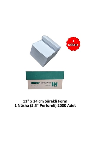 Umur 11x24 Tn 5.5 Bilg.Kağıdı 2000'li