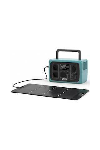 Orbus 600 Güç Kaynağı+100w Katlanır Güneş Paneli