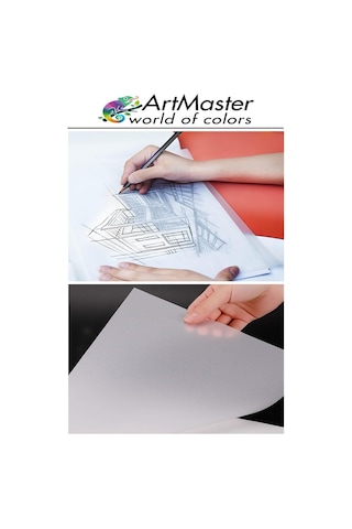 Aydınger Kağıdı A3 90-95 Gr Eskiz Kağıdı 100 Adet Artmaster Aydınger Kağıt 29,7x42 Cm Buzlu Mumlu Kağıt Çizim Kağıdı