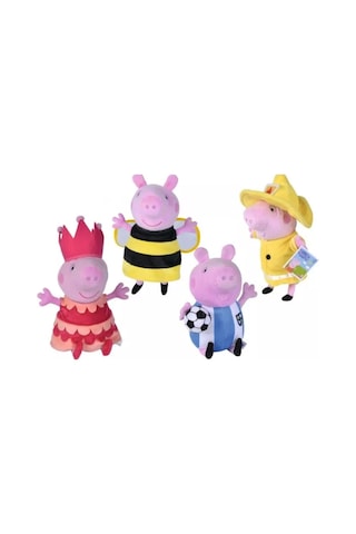 Peppa Pig Peluş Kostüm Masal Kahramanı Peppa Çok Renkli