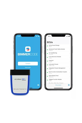 Vlinker Bm+ Bmw İçin Özel Arıza Tespit Ve Gizli Özellik Açma Ciha