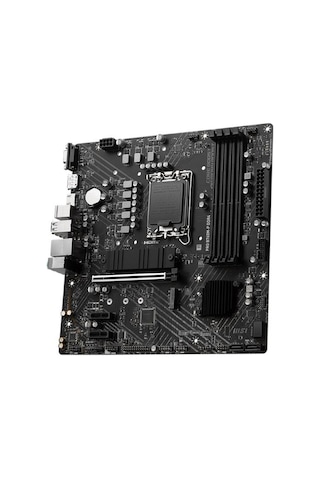 Msı Pro B760m-p Ddr4 4600mhz 1xhdmı 1xdp 2xm.2 Usb 3.2 Atx 1700p 12. / 13. Ve 14. Nesil İşlemci Uyumlu