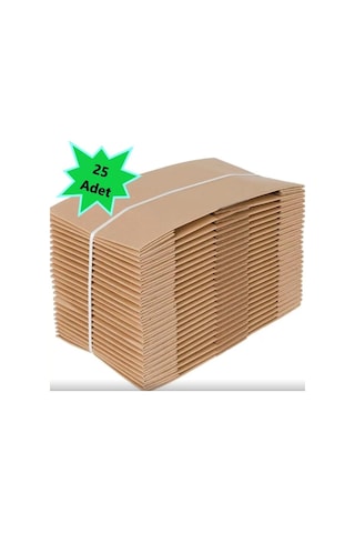 E-ticaret Kargo Kutusu 4 Nokta, 25x16x10 25 Adet 1