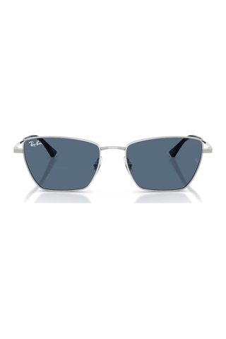 Ray-ban Rb 3783 00380 53 Unisex Geometrik Gümüş Metal Güneş Gözlüğü Gri