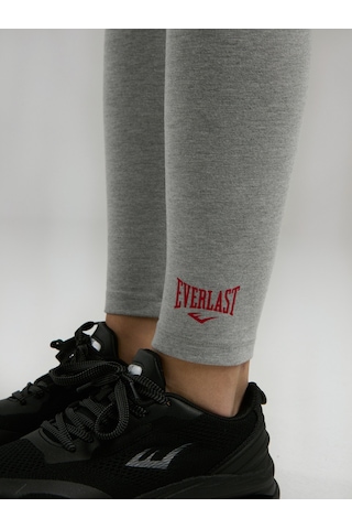 Everlast Ever Essentials Gri Melanj Kadın Tayt Gri Melanj