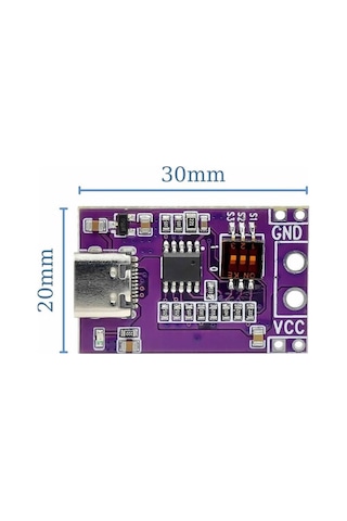 Pd/qc/afc Hızlı Şarj Adaptöründen Voltaj Yükseltici Modül Decoy 5v 9v 12v 15v 20v Sabit Voltaj