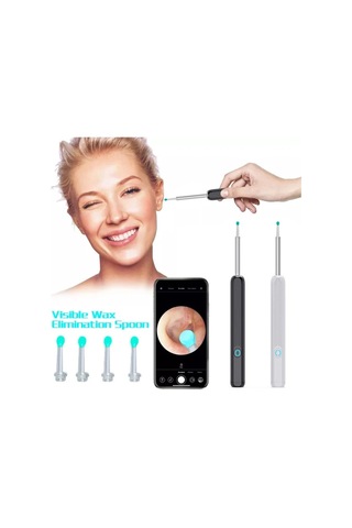 Kablosuz Hd Kulak Kiri Temizleyici Kamera Kulak Endoskopu Kaşık Temizleme