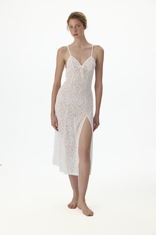 Penti Beyaz Bridal Delicate Sabahlık