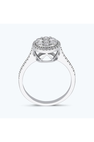 Altınbaş Pırlanta Bouquet Yüzük Erm631-14k Beyaz 06333291