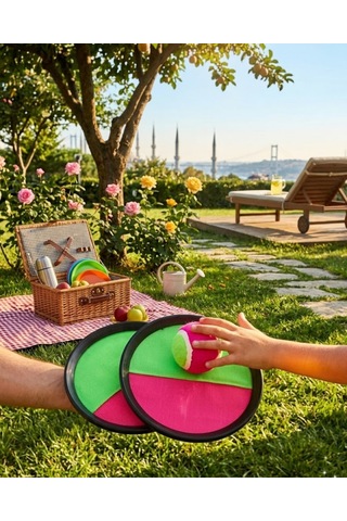 Taşınabilir Cırtlı Top Yakalama Oyunu Bsr506 El Tenisi