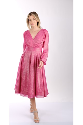Dori Kadın Elbise 231kb5079 Fuşya