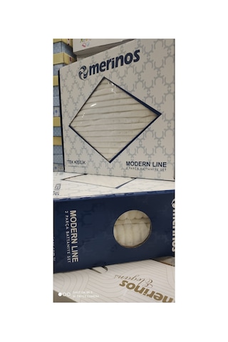 Cihangir Ticaret Merinos Modern Line Tek Kişilik Battaniye Seti Yatak Örtüsü Battaniye:150x220 Yastık Kılıfı:50x70 Kemik