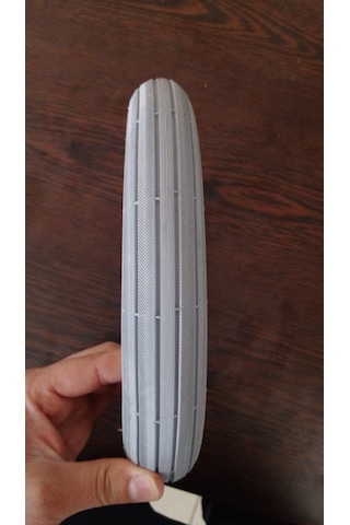 10X2 Gri Özel Numaralı Bisiklet Lastiği