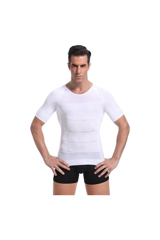 Form Angel Erker Yarım Kollu Fanila Korse 6014 Beyaz