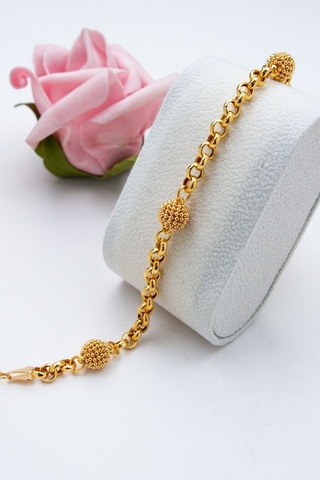 Latif Kuyumculuk 22 Ayar Altın Zincir Dorika Altın Bileklik Lkblk1225 Altın Sarı Altın