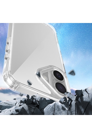 Apple iPhone 16 Plus Uyumlu Kılıf Askı Aparatlı İp Takılabilen İp Üründe Yoktur Telefon Kılıfı