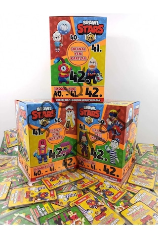 Brawl Star Hologram Serisi 50 Kart