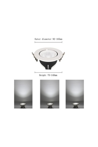 Tongxida 10w Kesik 80mm Led Bitki Büyüme Işığı, Keskin Spektrum Diğer