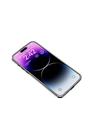 Apple Uyumlu iPhone 14 Pro Max Kılıf Ultra İnce Kamera Korumalı Pc + Deri Arka Yüzey X-pro Kılıf
