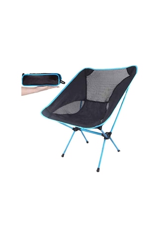 Funky Chairs Ultralight Katlanır Kamp Sandalyesi Mavi