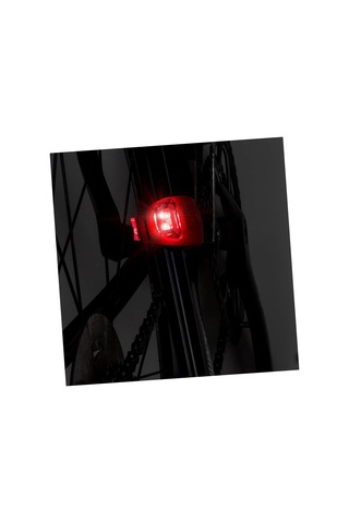 Forte Gt 6016 Bisiklet Ön Far Usb Şarjlı Silikon Su Geçirmez Kırmızı Siyah Kırmızı