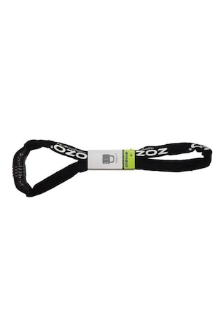 Zozo Bisiklet Zincir Kilit 4 Şifreli 120 CM - 4 MM Kalınlık Siyah