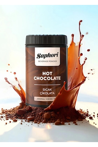 Saphori Sıcak Çikolata Aromalı İçecek Tozu 1 Kg 1 KG