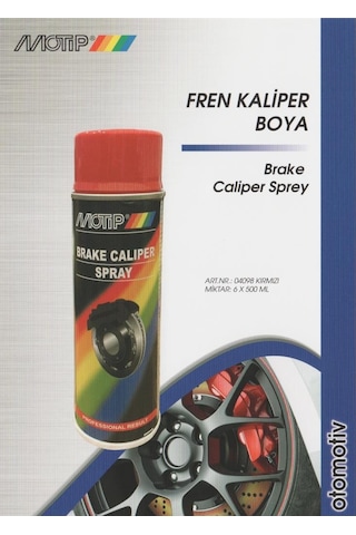 Motip Parlak Mavi Isıya Dayanıklı Kaliper Sprey Boya 400 ML