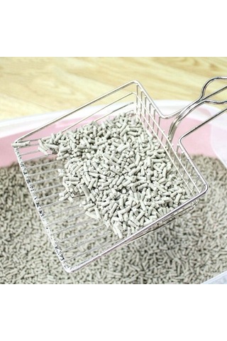 Zhkj Shop Pet Kedi Kramit Kepçe Filtresi Kedi Kedi Kedi Yoksusu Temizlik Aracı 10l8w8