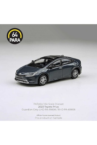 Para64 Toyota Prius 2023 Guardian Grey Pa-55606 Çok Renkli