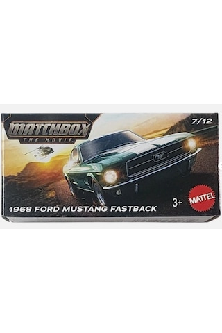 Matchbox The Movie 1968 Ford Mustang Fastback Koyu Yeşil