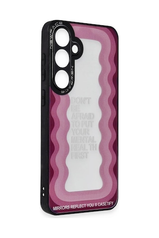 Samsung Galaxy Uyumlu S23 Fe Kılıf Mirror Desenli Kapak - Mirror - 11 91bf3