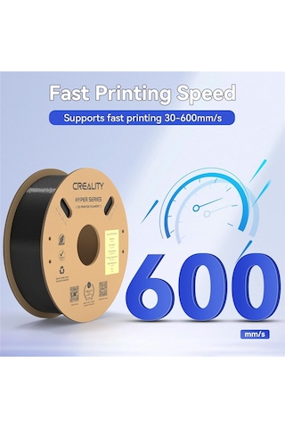 Creality Hyper Petg Siyah Filament 1.75mm 1kg - Urhanshop Gönderimli