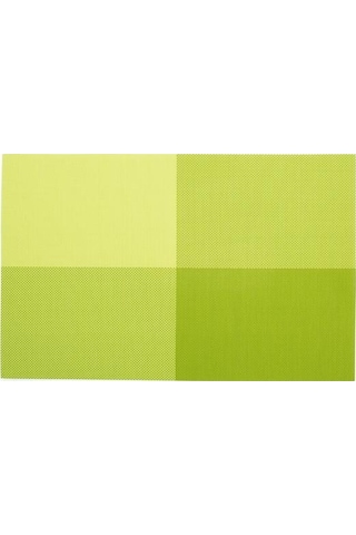 Placemat Aşınmaya Dayanıklı Su Geçirmez Kaymaz Isı Yalıtımı Dikdörtgen Masa Mat Züccaciye Bardak Altlığı Yeşil